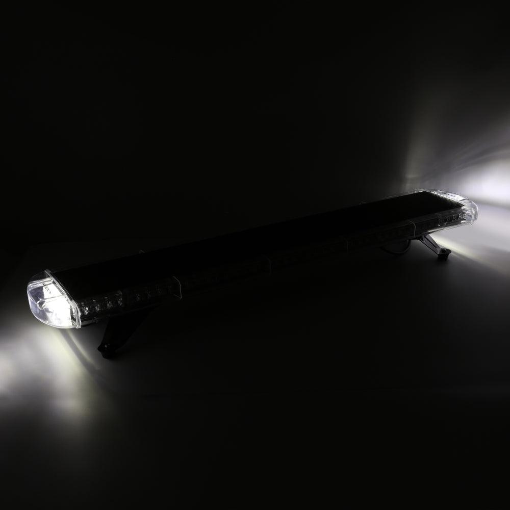 47 Inch Rooftop Strobe Flashing Light Bar with Mounting Brackets 20 Flashing Modes Emergency Safety Warning Caution Beacon Lights