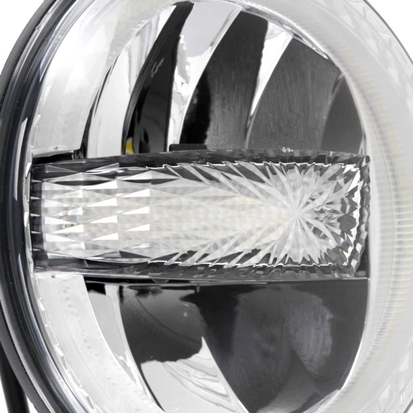 (2pcs/set) 7 Pouces 90W Phare LED Homologué DOT avec Anneau Halo DRL pour Jeep Wrangler JK TJ LJ CJ