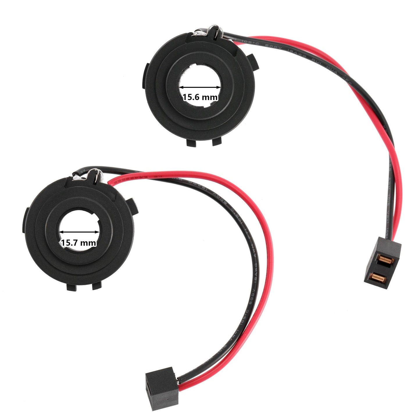 H7 LED Light Bulb Base Holders Fit Golf 7 MK7 Golf 6/Benz Marco Polo Camper V-Class Vito W447 Cabrio Tiguan/Scirocco 4pcs/Set