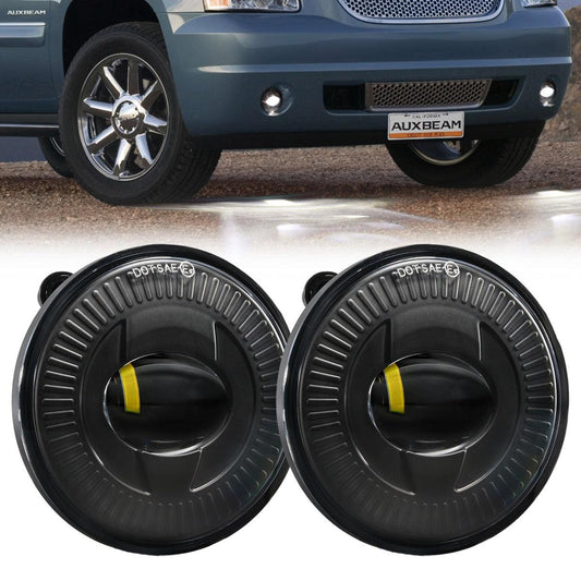 (2pcs/set) 24W Round Black LED Fog Lights 5202 for Chevy(Chevrolet)