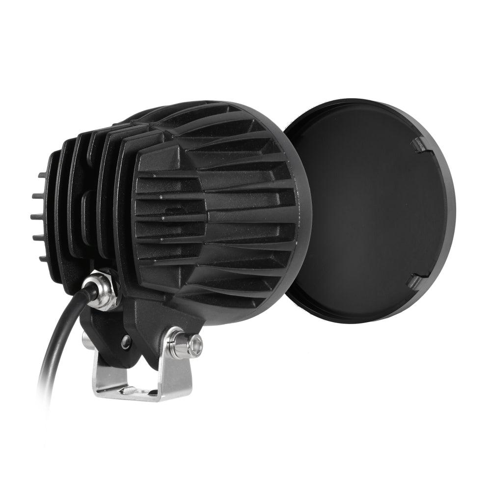 C4 Series | 4 Inch 100W Spot Round LED Pods Amber LED Driving Lights - Auxbeam  – éclairage LED auto