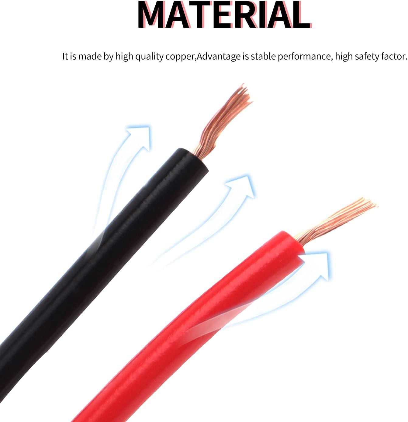 H11 LED Headlight Socket Male &amp; Female Adapter Wiring Harness Connector for Headlight/Fog Light 4pcs/Set