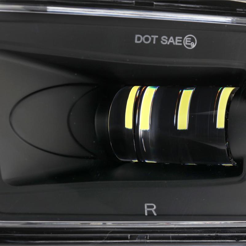 (2pcs/set) 36W LED Fog Light for Dodge Ram 1500 2009-2012 Dodge Ram 2500/3500 2010-2018 (Black)