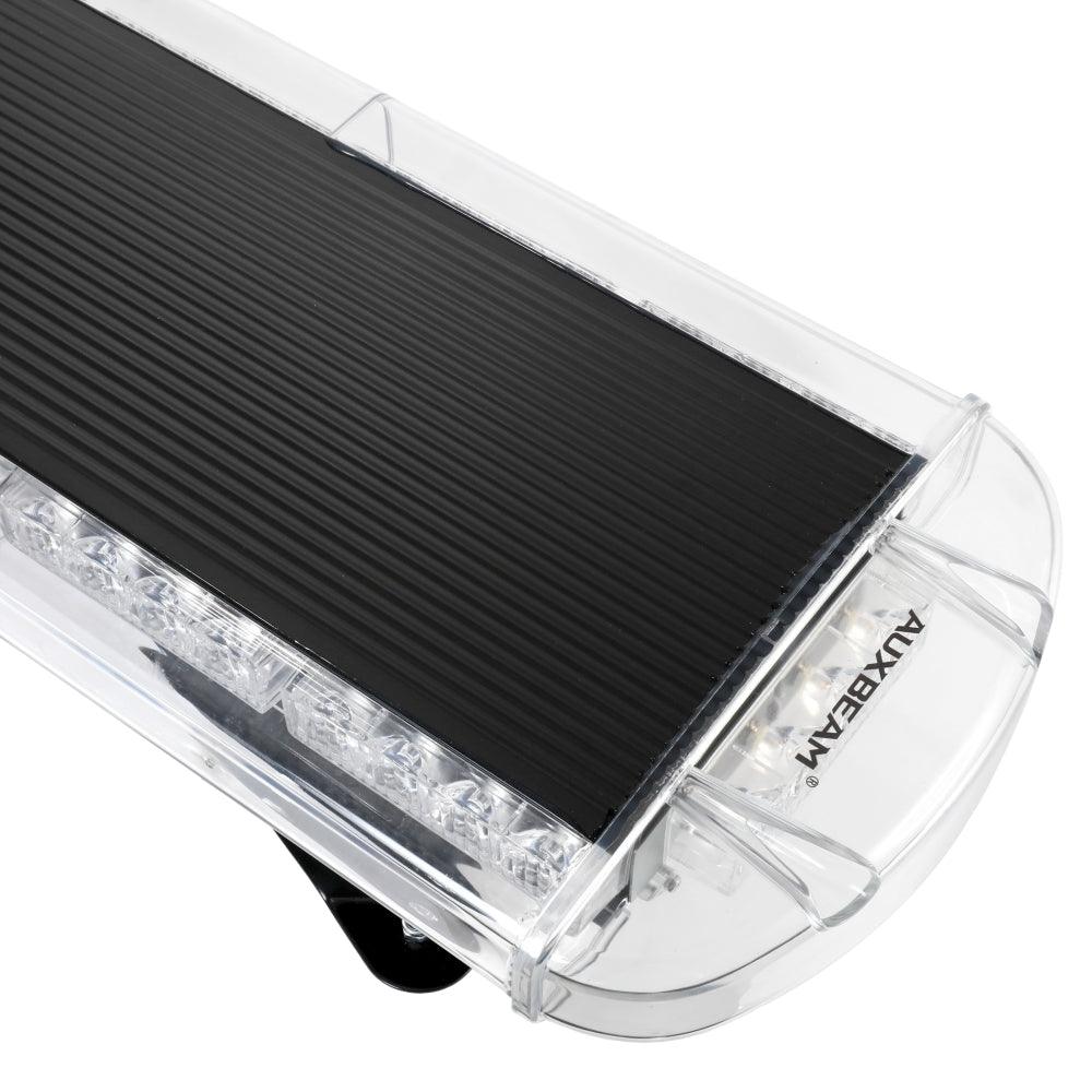 47 Inch Rooftop Strobe Flashing Light Bar with Mounting Brackets 20 Flashing Modes Emergency Safety Warning Caution Beacon Lights