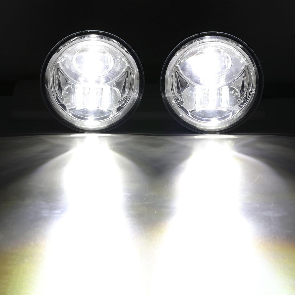 (2pcs/set) 27W Chrome LED Fog Light Assembly for Toyota Tacoma 2005-2011/ Toyota Solara 2004-2006/ Toyota Sequoia 2008-2015/ Toyota Tundra 2007-2013