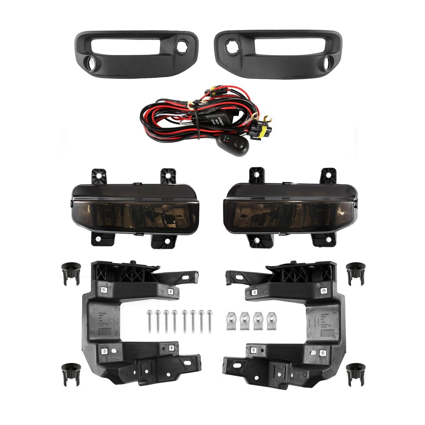 LED Fog Light Set Replacement for Dodge Ram 1500 2019 2020 2021 2022