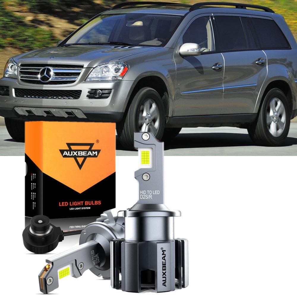 For 2007 Mercedes-Benz GL450 with HID headlamps LED Light Bulbs High Low Beam Bundle - Auxbeam  – éclairage LED auto