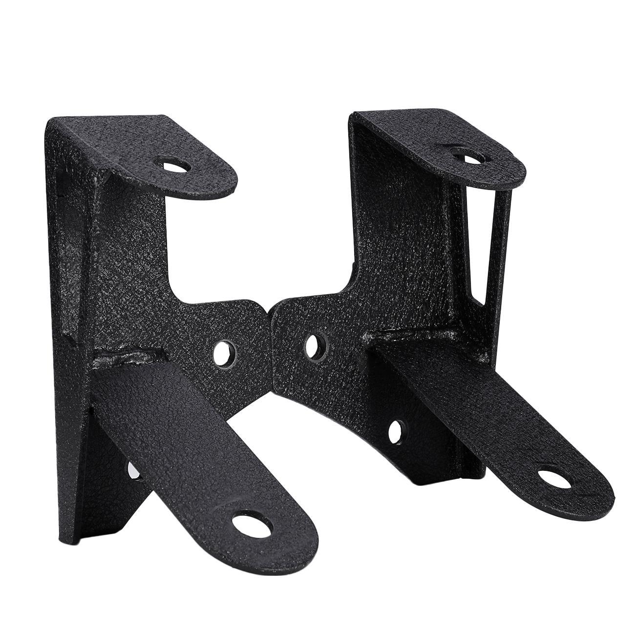 (2pcs/set) Dual A-Pillar Pods Light Windshield Mount Brackets for Jeep Wrangler JK 2007-2017 