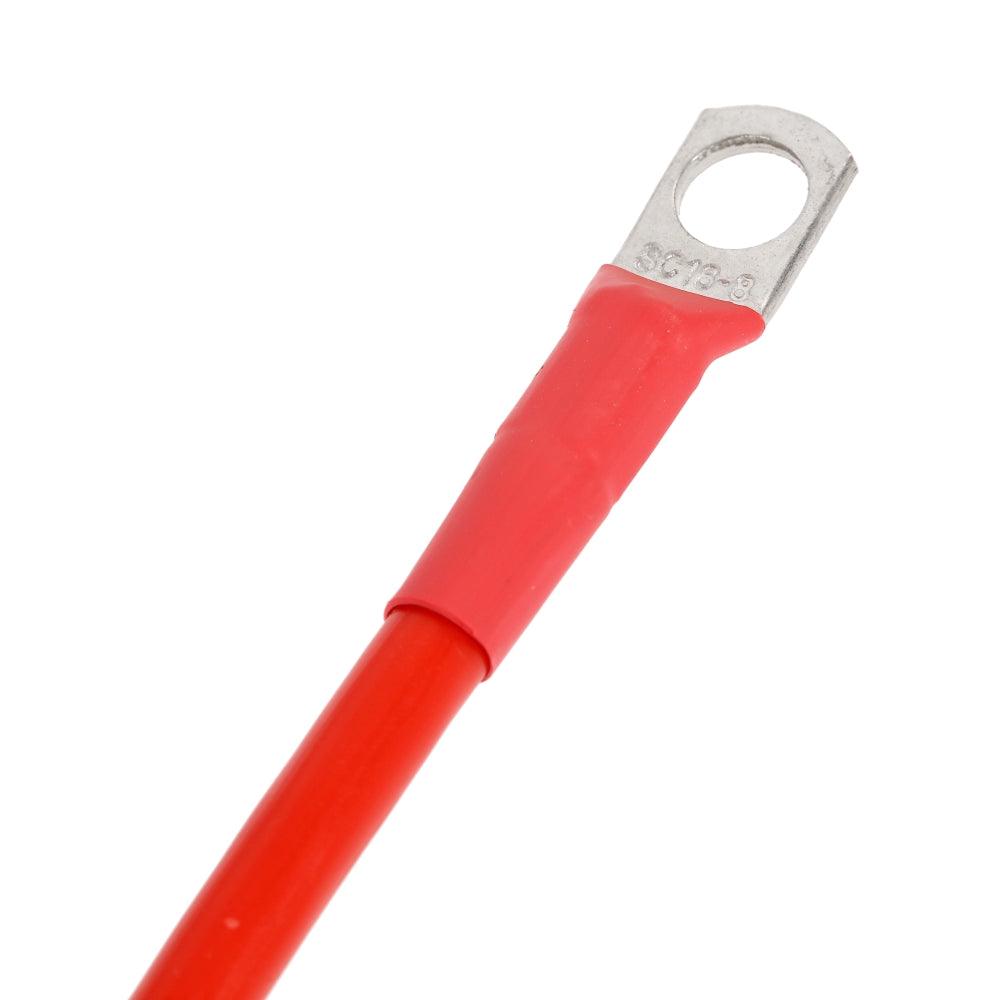 كابلات بطارية 7 أقدام 7AWG أطراف حلقية من النحاس المعلب وأسلاك بطارية