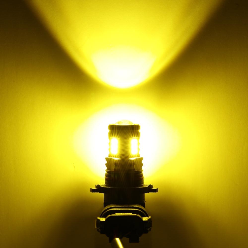 🔥(2pcs/set) Y2 Series 3-Sides Cool White/Yellow LED Fog Light/DRL