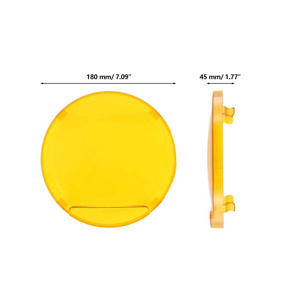 (2pcs/set) 7 Inch 230W 33332LM 360-PRO Series Custom Lens Offroad LED Driving Lights+Amber/Black Covers(Optional) for FORD F150 F250 - Auxbeam  – éclairage LED auto