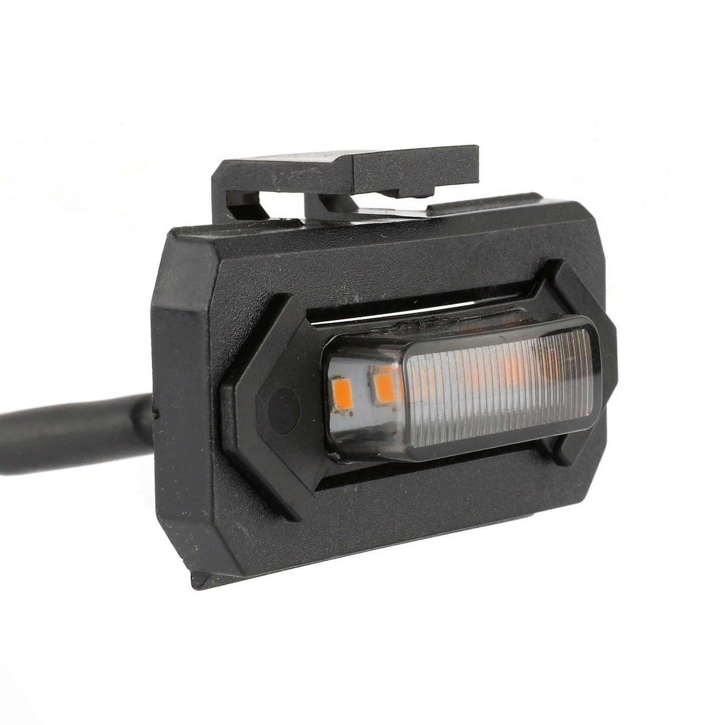 (4pcs/set) LED Front Grille Lights Amber Light for Toyota Tacoma 2020-2021 TRD Off Road/TRD Sport (Smoked Shell) 