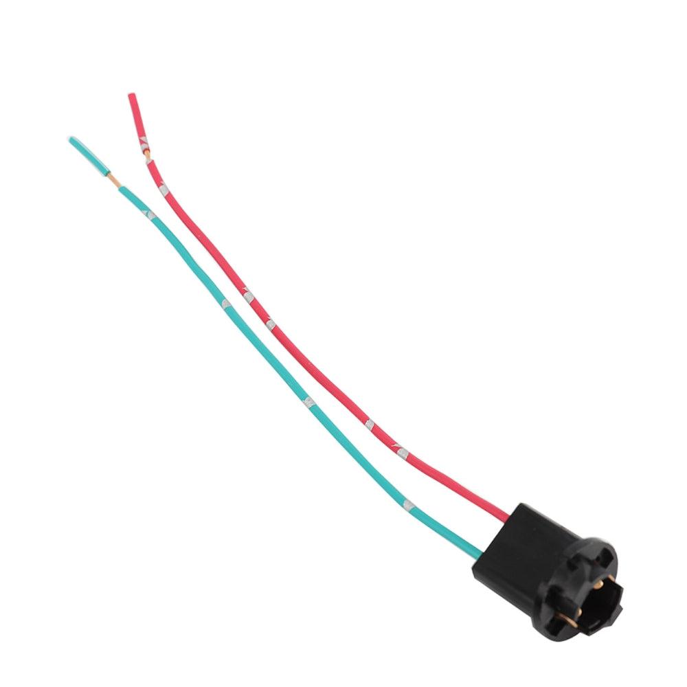 2PCS T10/168/194/2825/W5W Wiring Harness Sockets Compatible With LED Bulbs, Parking Lights, License Plate Lights