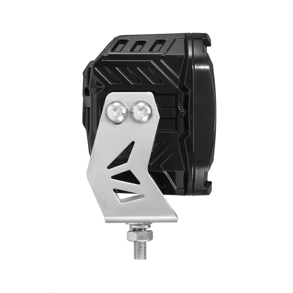 سلسلة XP-ULTRA مصابيح LED Pod مقاس 4.5 بوصة لمصابيح الطرق الوعرة مع إضاءة خلفية باللون الكهرماني