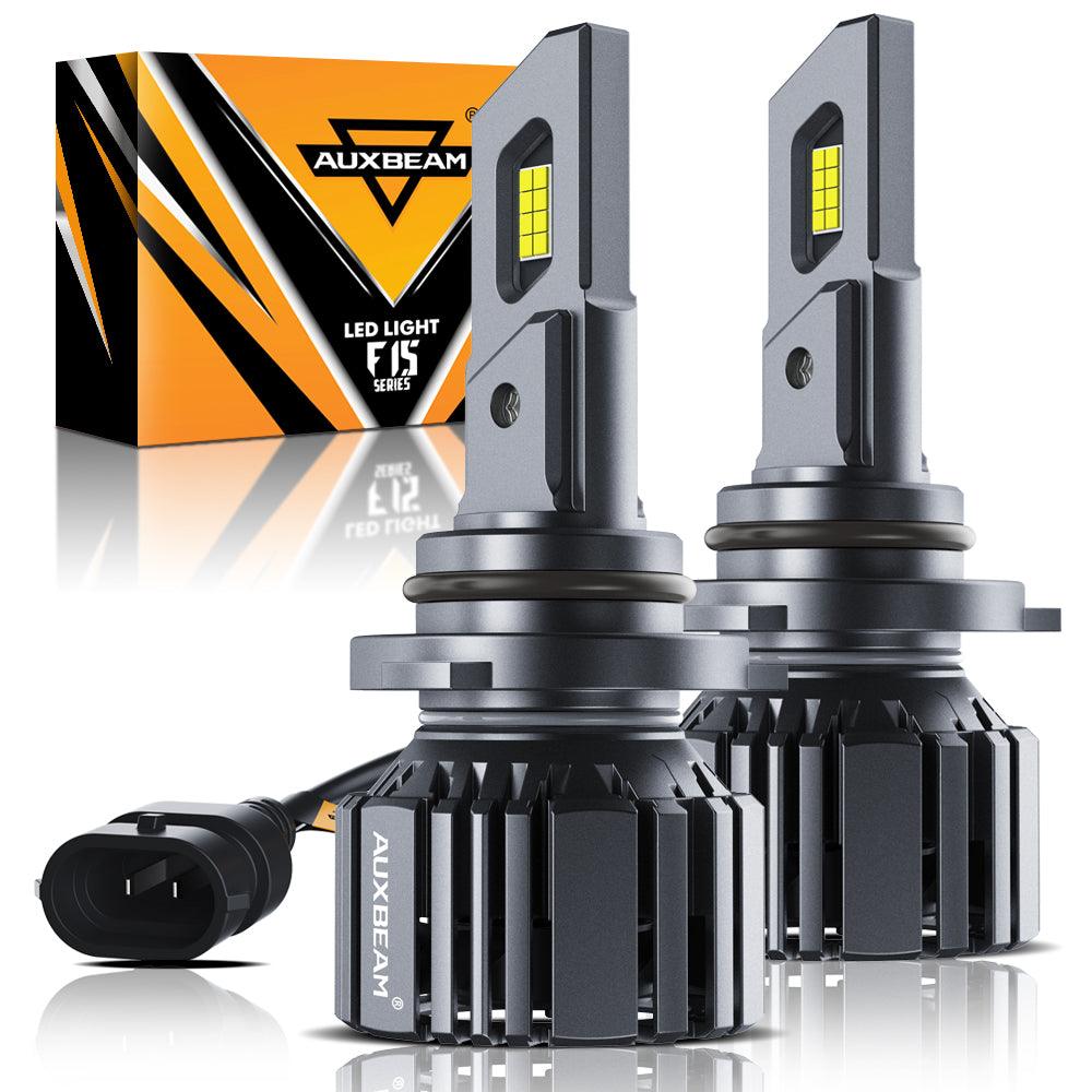 20% Smaller Size F15 Series 20000LM 90W LED Headlight Bulbs 6500K Cool White - Auxbeam  – éclairage LED auto