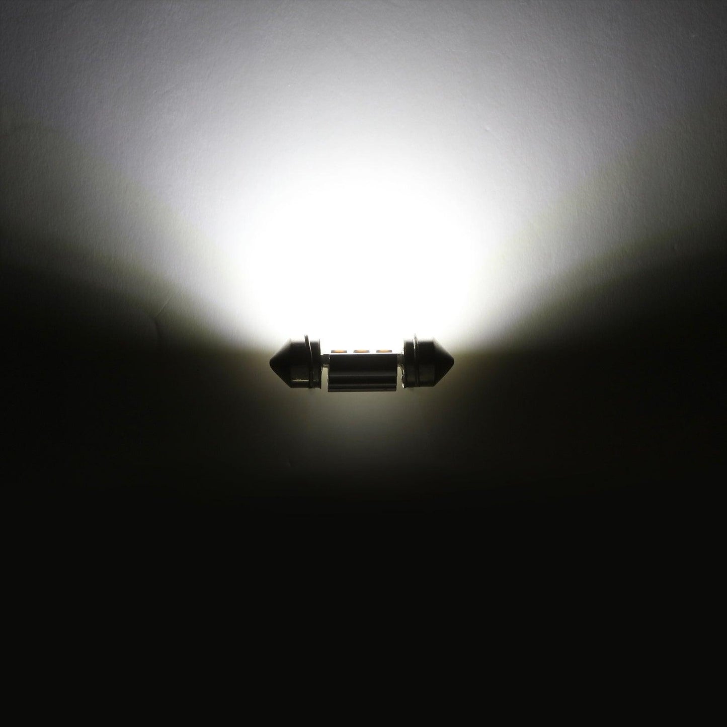 مصابيح LED للسقف/القبة/الخريطة/لوحة الترخيص، مقاس 31 مم، طراز DE3175 DE3021 DE3022، 1.22 بوصة، بقوة 2.7 واط، 200 لومن، 6500 كلفن، بيضاء | مصباحان