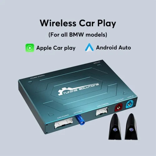Adaptateur MMI Interface Wireless CarPlay Android Auto Pour BMW CIC NBT EVO Avec Caméra De Point Mort