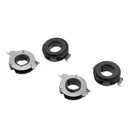 حامل قاعدة لمبات H7 LED مناسب لسيارات BMW/E60/Benz ML450//VW GTI/Jetta/Golf Alltrack/Ford Fusion، 4 قطع/مجموعة