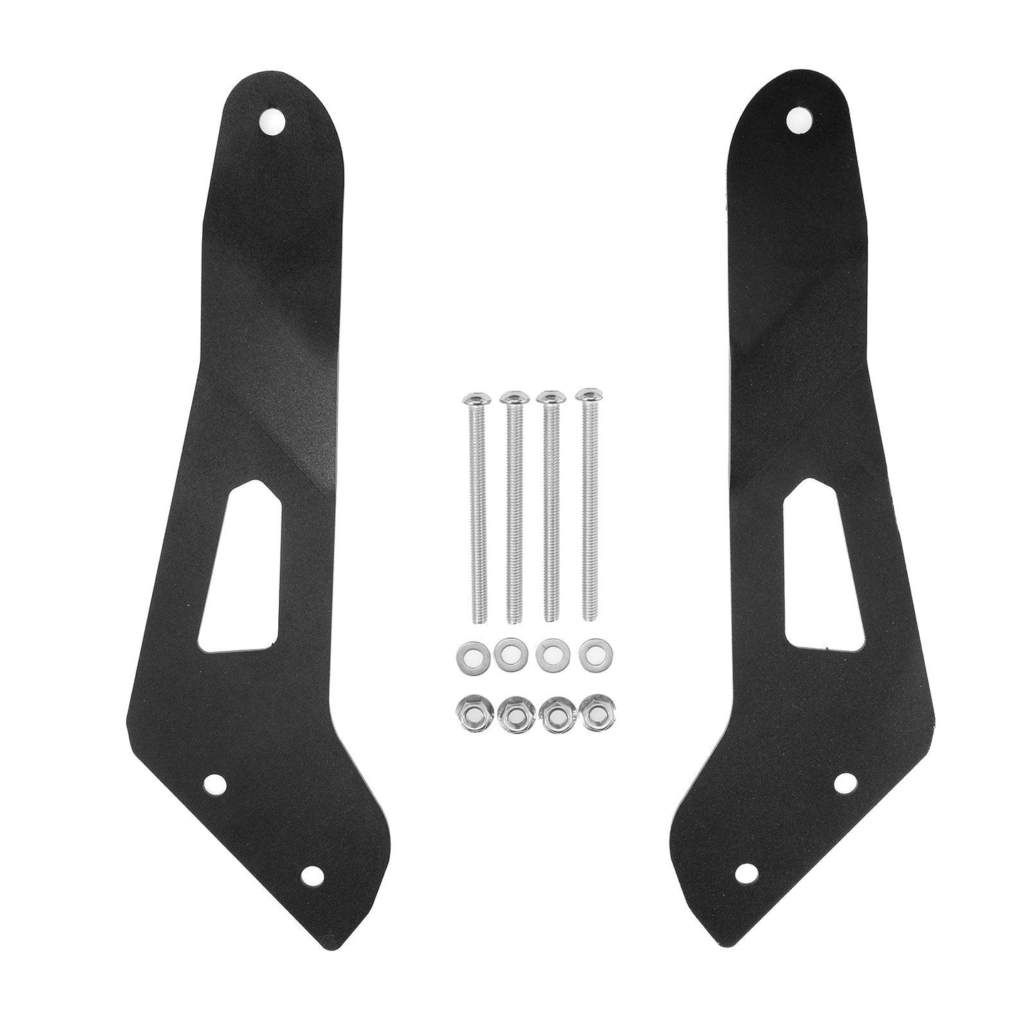 مجموعة قضبان إضاءة LED منحنية مقاس 50 بوصة و6 أوضاع وحامل تثبيت قضيب إضاءة LED لدراجة Can-am Maverick X3 