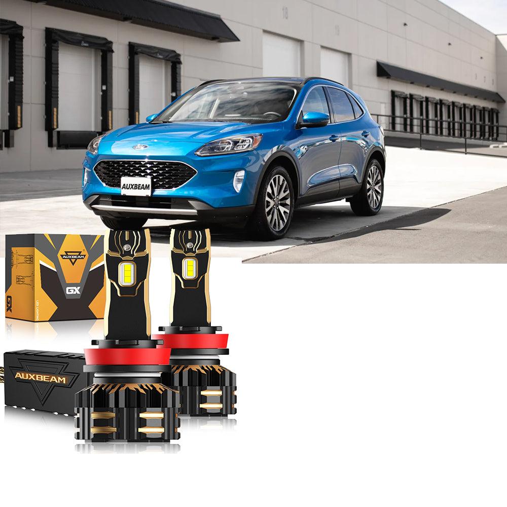 For 2020 Ford Escape 9005 H11 LED Headlight Bulbs Bundle - Auxbeam  – éclairage LED auto