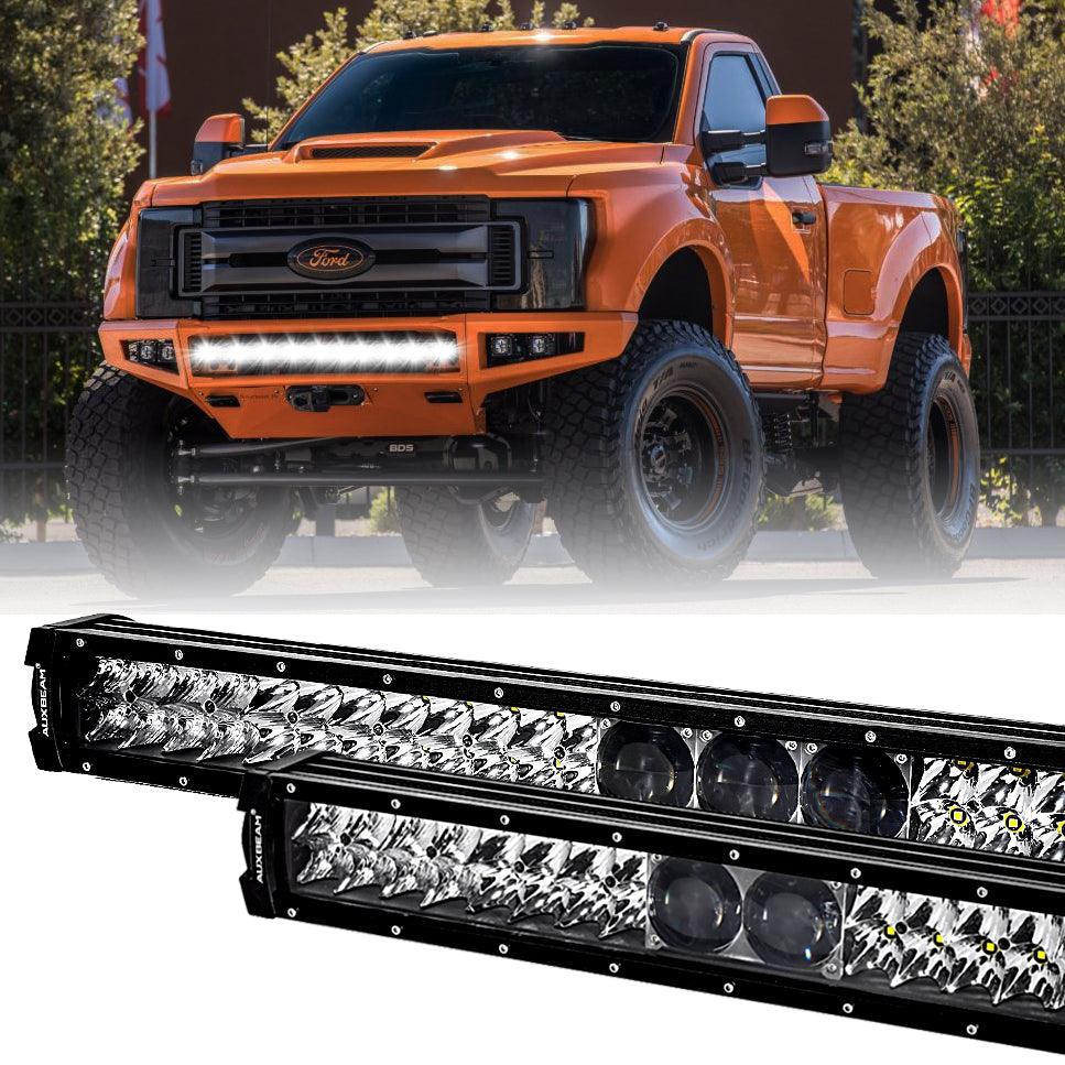 Barre LED 5D-PRO 12"/22"/32"/42"/52" avec Projecteurs 5D pour Ford F250 Super Duty