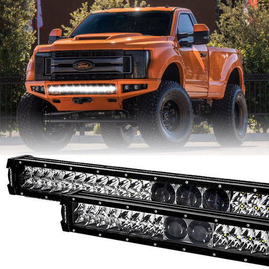 Barre LED 5D-PRO 12"/22"/32"/42"/52" avec Projecteurs 5D pour Ford F250 Super Duty