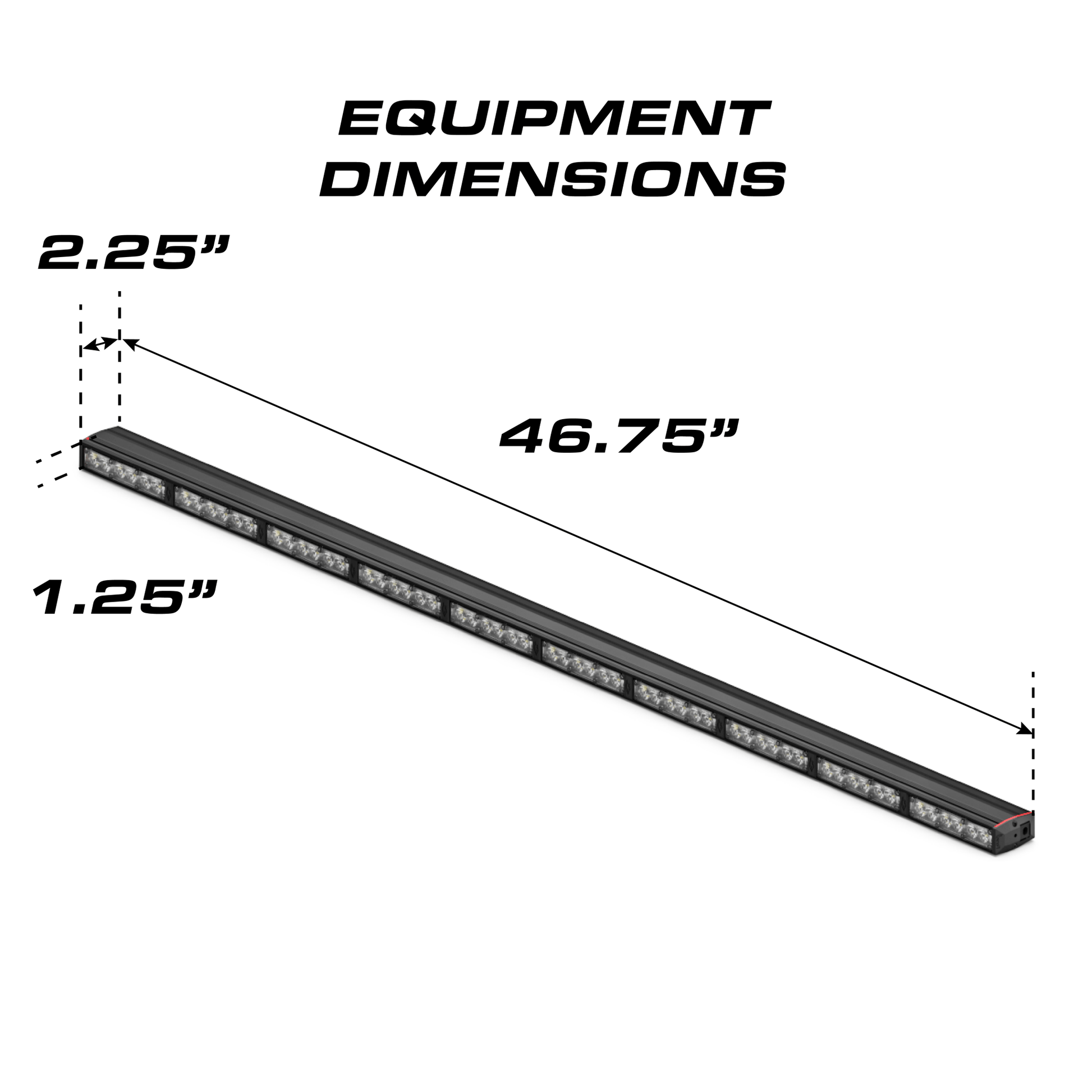Fusion® 50" Work Light - FORZA - PARIS