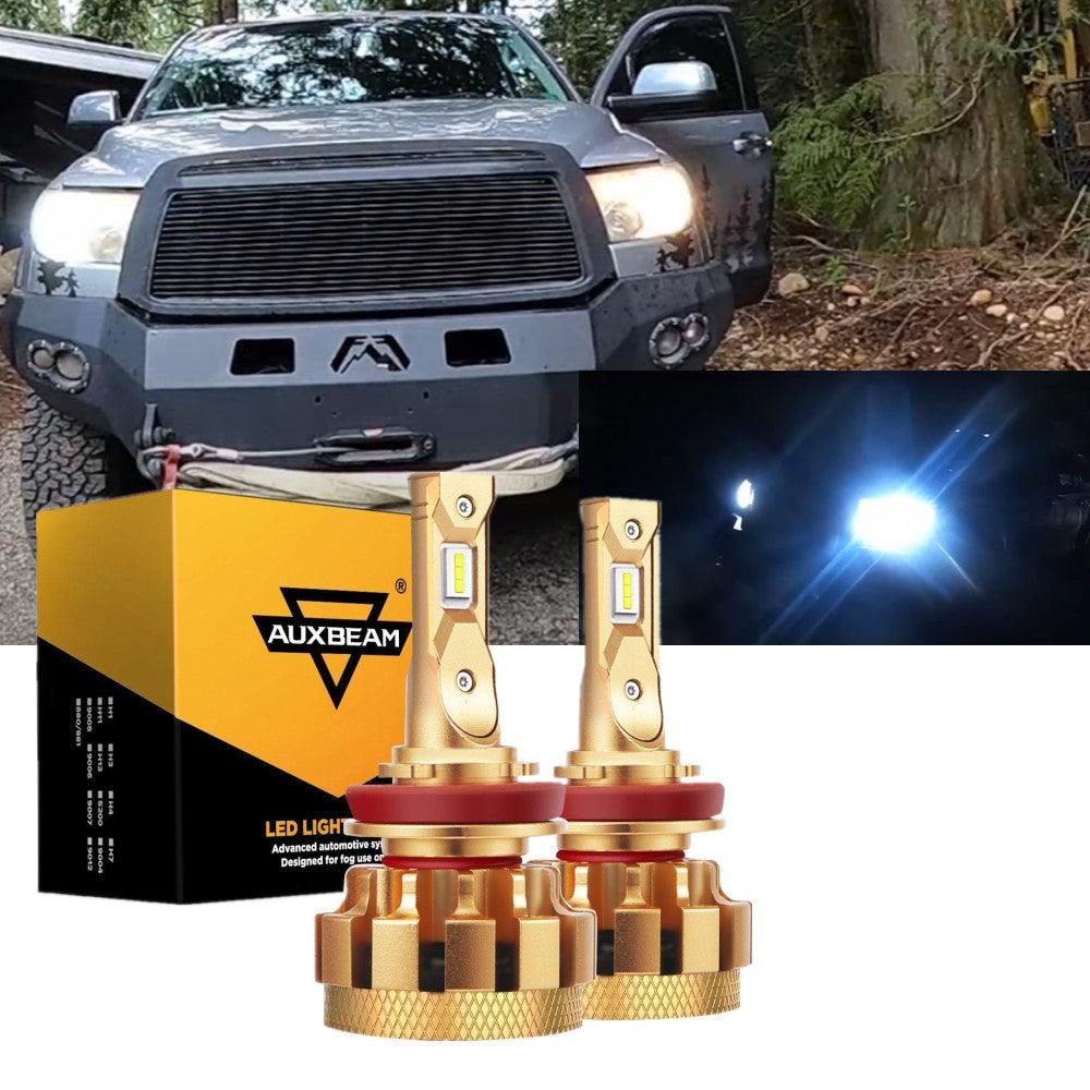 For 2010 Toyota Tundra F-16 Plus Series Built-in Canbus Automotive Grade 14000LM LED Light Bulbs High Low Beam Bundle - Auxbeam  – éclairage LED auto