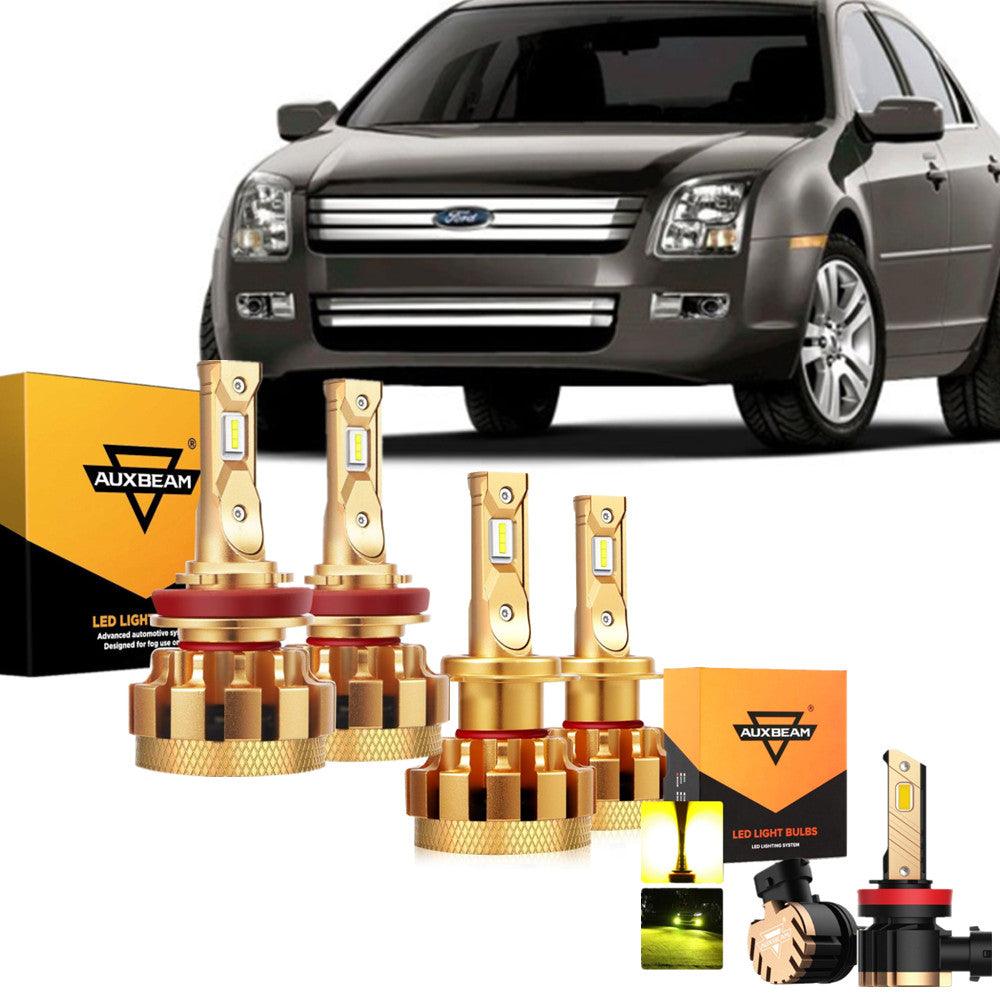 For 2018-2020 Ford Fusion F-16 Plus Series Built-in Canbus Automotive Grade 14000LM LED Light Bulbs High Low Beam Bundle - Auxbeam  – éclairage LED auto