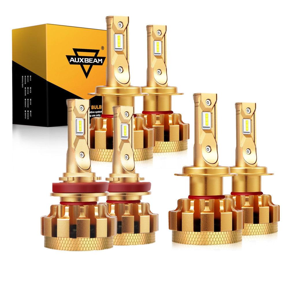 For 2011 - 2014 Hyundai Sonata(GL GLS LIMITED SE) F - 16 Plus Series Built - in Canbus Automotive Grade 14000LM LED Light Bulbs High Low Beam Bundle - FORZA - PARIS