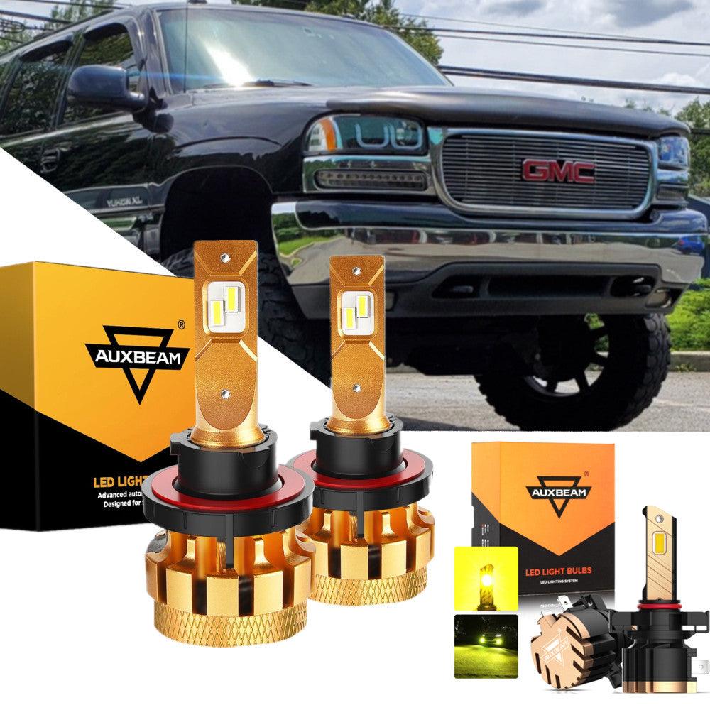 For 2007-2013 Yukon XL 2500 F-16 Plus Series Built-in Canbus Automotive Grade 14000LM LED Light Bulbs High Low Beam Bundle - Auxbeam  – éclairage LED auto