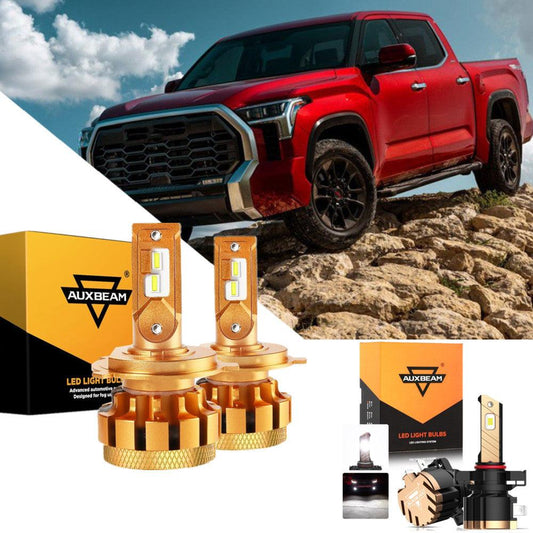 For 2014-2020 Toyota Tundra F-16 Plus Series Built-in Canbus Automotive Grade 14000LM LED Light Bulbs High Low Beam Bundle - Auxbeam  – éclairage LED auto