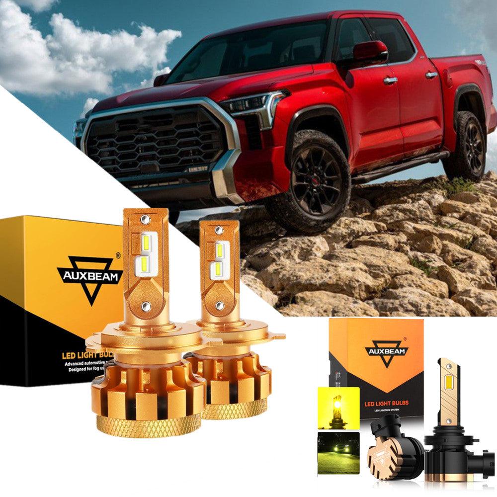For 2000-2006 Toyota Tundra F-16 Plus Series Built-in Canbus Automotive Grade 14000LM LED Light Bulbs High Low Beam Bundle - Auxbeam  – éclairage LED auto