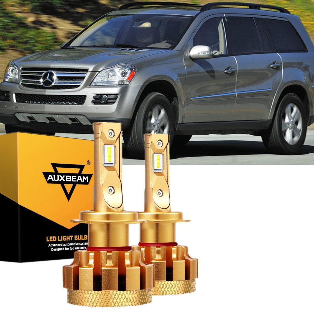 For 2007 Mercedes-Benz GL450 with HID headlamps LED Light Bulbs High Low Beam Bundle - Auxbeam  – éclairage LED auto