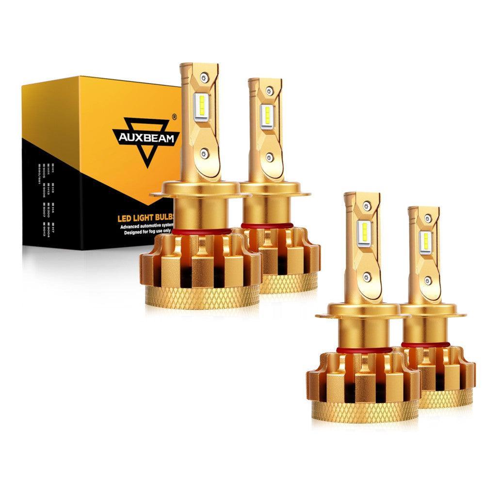 مجموعة مصابيح LED لسيارات فولكس فاجن جولف F-16 Plus موديل 2000-2006، فئة السيارات 28000LM، شعاع عالي/شعاع منخفض/ضوء ضبابي