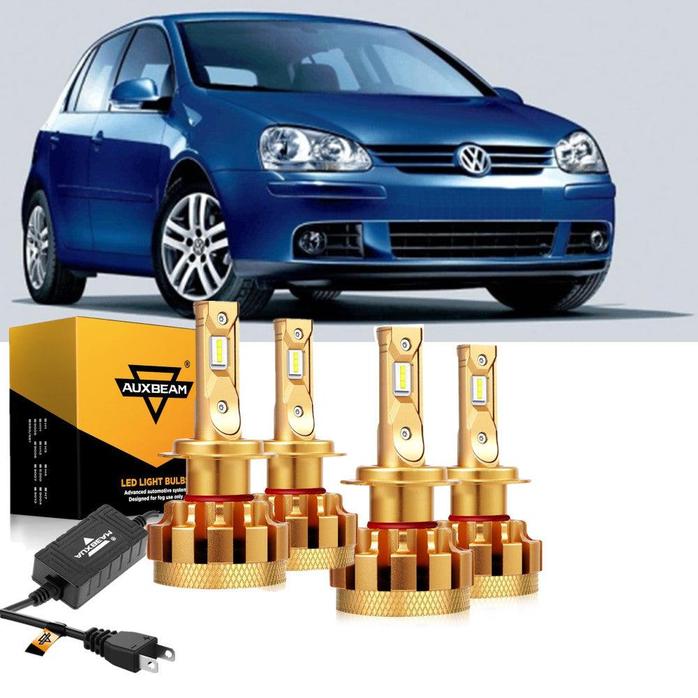 For 2000-2006 Volkswagen Golf F-16 Plus Series Automotive Grade 28000LM Hi-beam/Lo-beam/Fog Light Combo LED Light Bulbs - Auxbeam  – éclairage LED auto