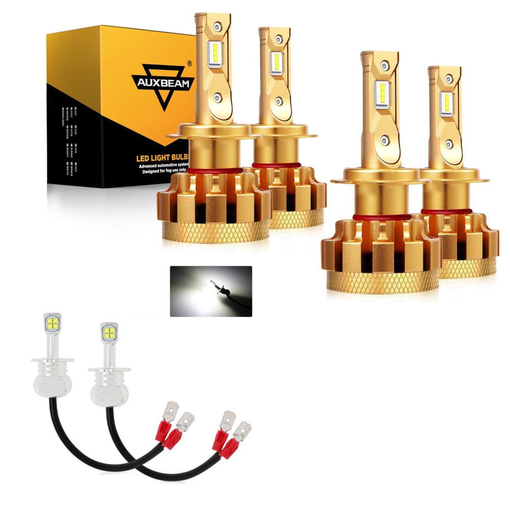 For 2000-2001 Hyundai Sonata F-16 Plus Series Built-in Canbus Automotive Grade 14000LM LED Light Bulbs High Low Beam Bundle - Auxbeam  – éclairage LED auto