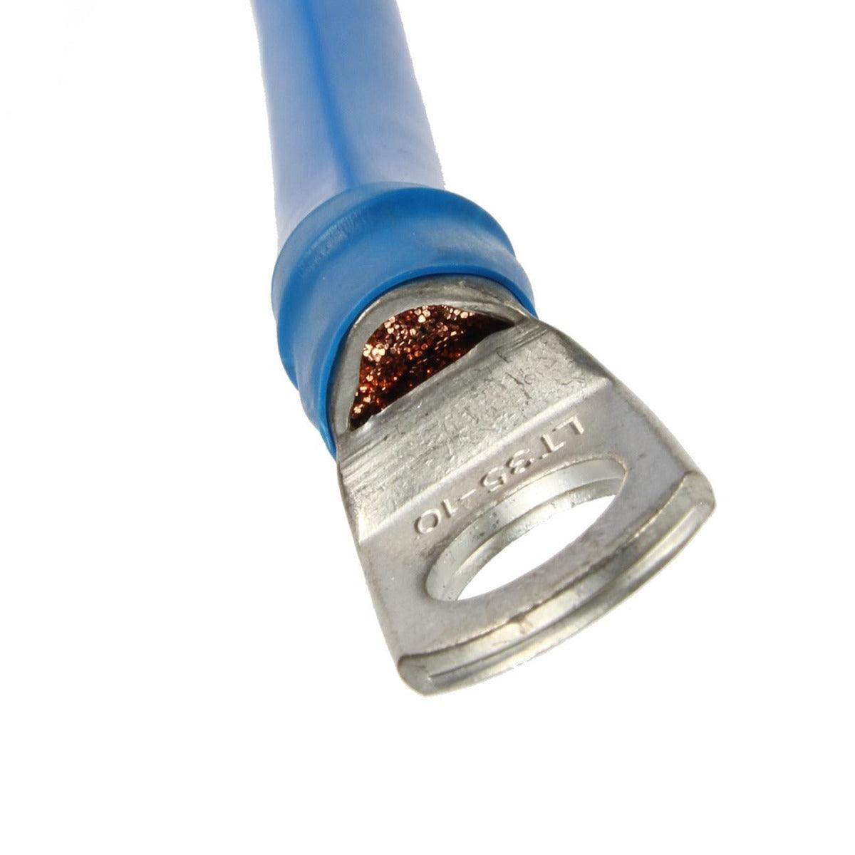 (2pcs/set) Blue 35 Square Copper Wire 