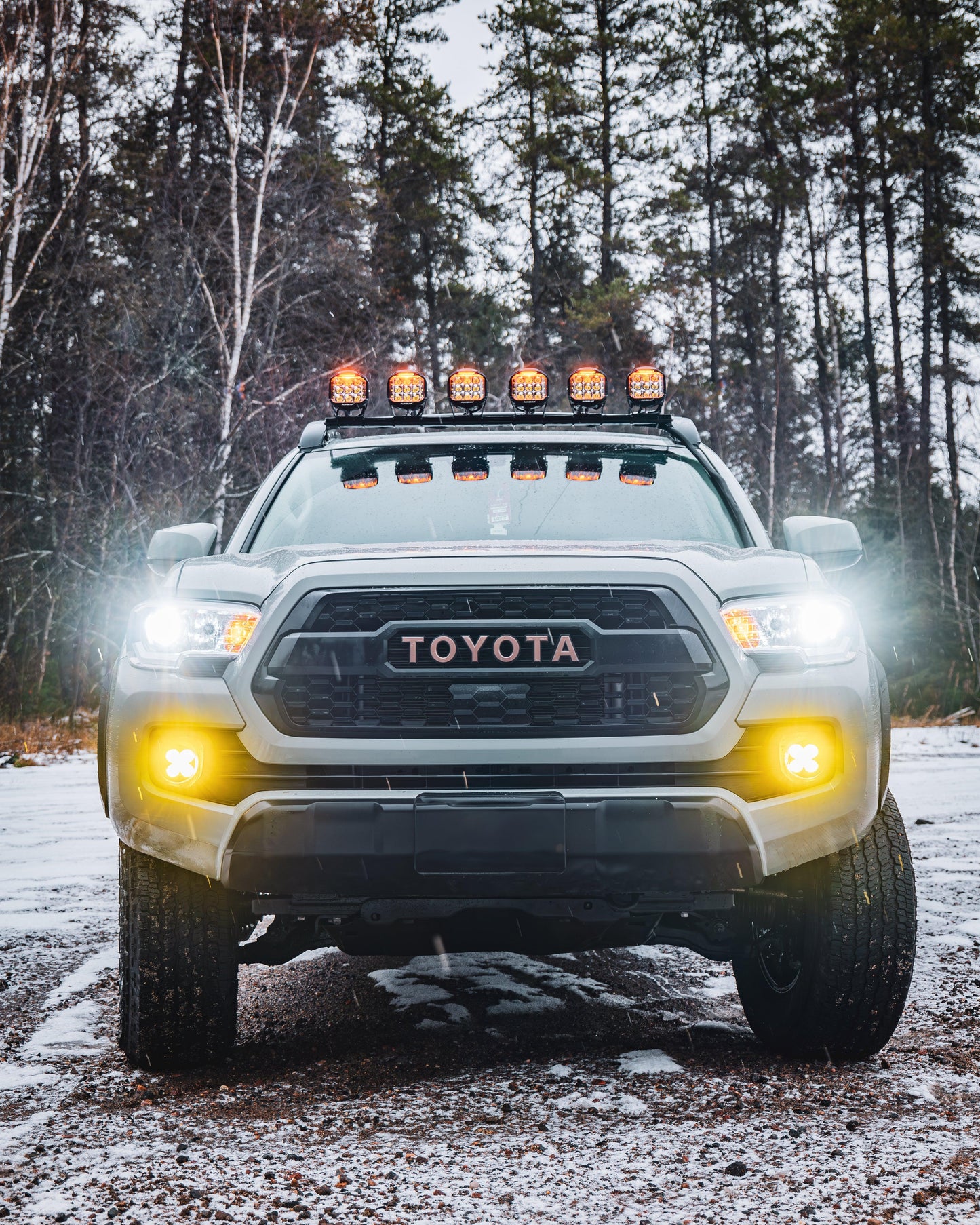 V-MAX Series | 5 Inch 168W 16440LM Combo Beam Side Shooter LED Round Pod Lights with Amber DRL - Auxbeam  – éclairage LED auto