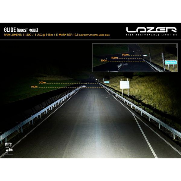 Led bar Lazer Glide PL - Curved / 52 cm / 120W / Ref. 12.5