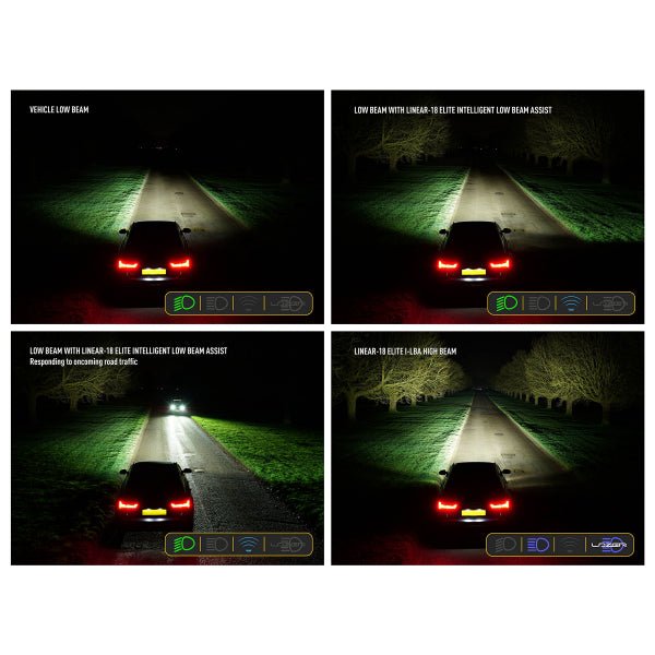 Led bar Lazer Linear - 18 Elite i - LBA - Straight / 53 cm / 135W / Ref. 17.5 - FORZA - PARIS