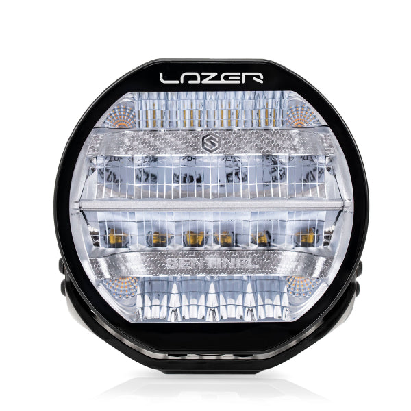 Auxiliary light Lazer Sentinel 9" Standard Chrome - Round / 23 cm / 87 W