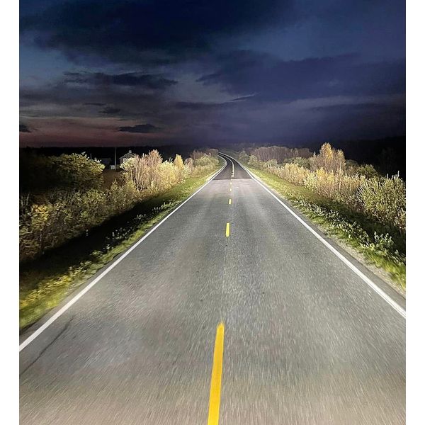 Auxiliary light Purelux Panther 9 White - Round / 23 cm / 210W / Ref. 25