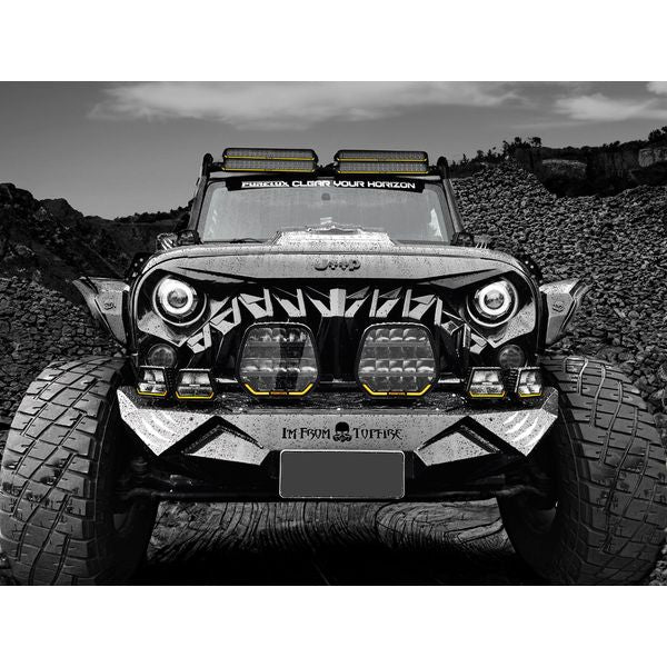 Auxiliary light Purelux Panther 9 - Round / 23 cm / 210W / Ref. 25