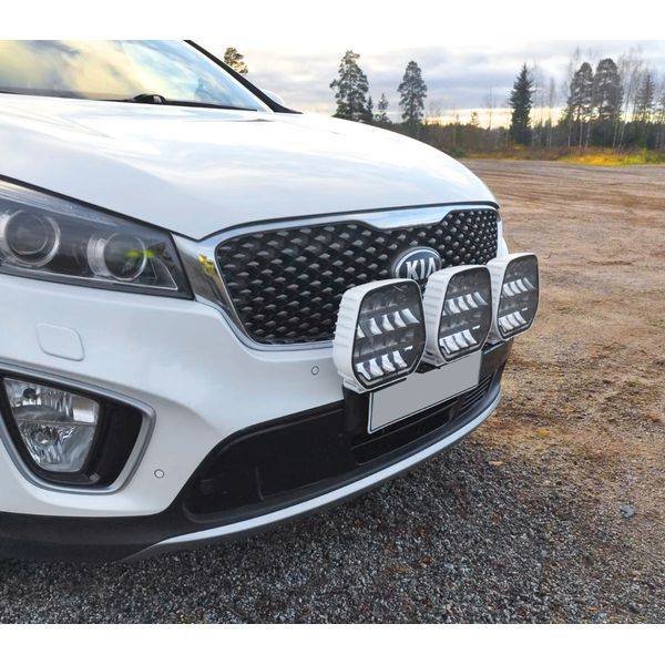 Auxiliary light Purelux Panther 9 White - Round / 23 cm / 210W / Ref. 25