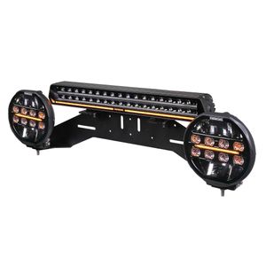 Auxiliary light kit Purelux WRC 4, 432W / 28,000 lm - éclairage LED moto Forza Paris