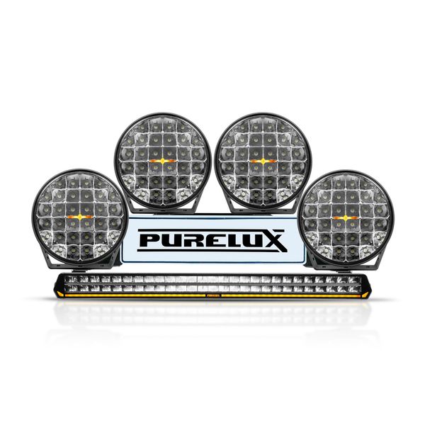 Auxiliary light kit Purelux WRC 14, 1024W / 73 000 lm