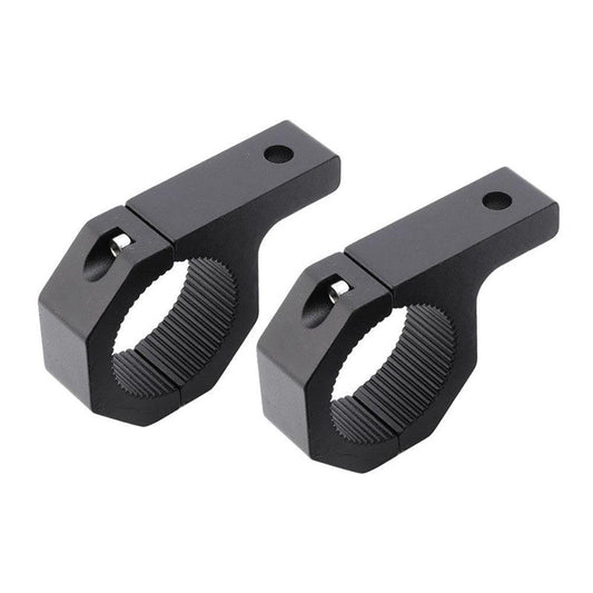 (قطعتان/مجموعة) دعامات تثبيت شريط إضاءة LED لقفص لفة مقاس 1~2 بوصة