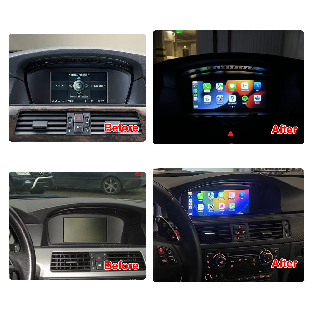 Android 13 8 Core Lecteur Multimedia Auto Pour BMW 3 5 Series