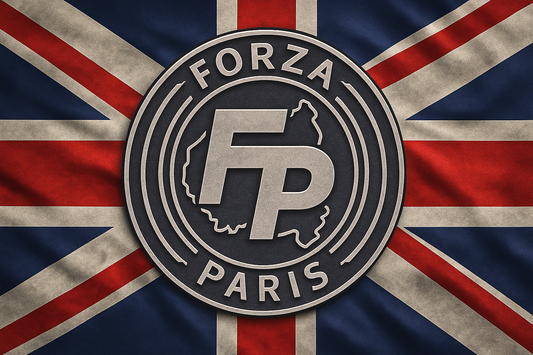 شعار فورزا باريس، النسخة البريطانية – ملصق مميز (٨×٨، ٢٠×٢٠، ٣٠×٣٠ سم)